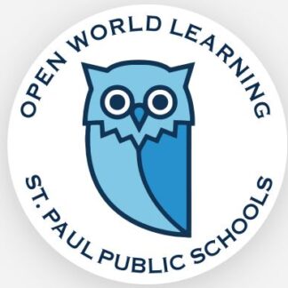 Round OWL Sticker (4")